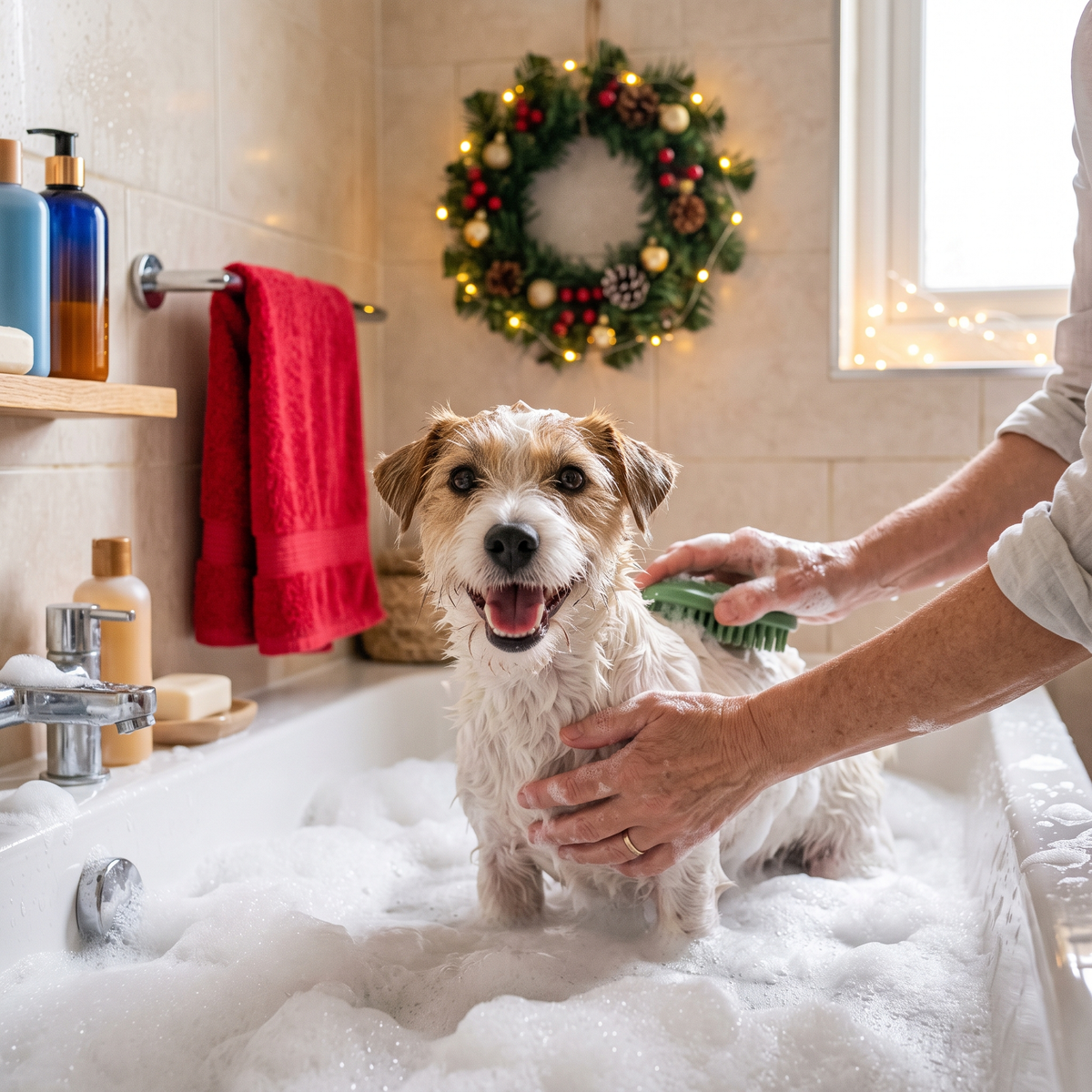 Bath and play for pets