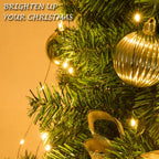 6.6FT 200 LED Christmas Tree Lights LED Cascading Twinkle Lights