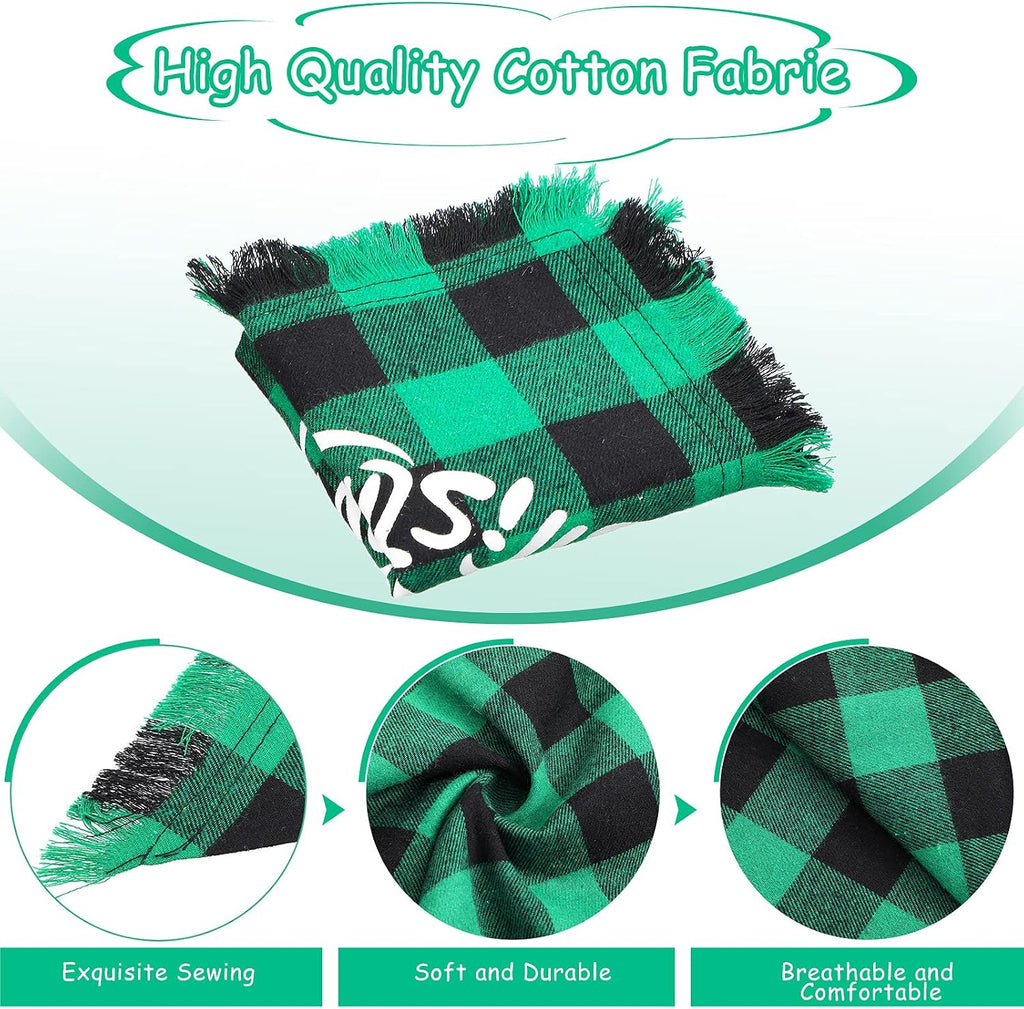 3 Pcs Christmas Dog Costumes for Small Medium Large Dog Cat