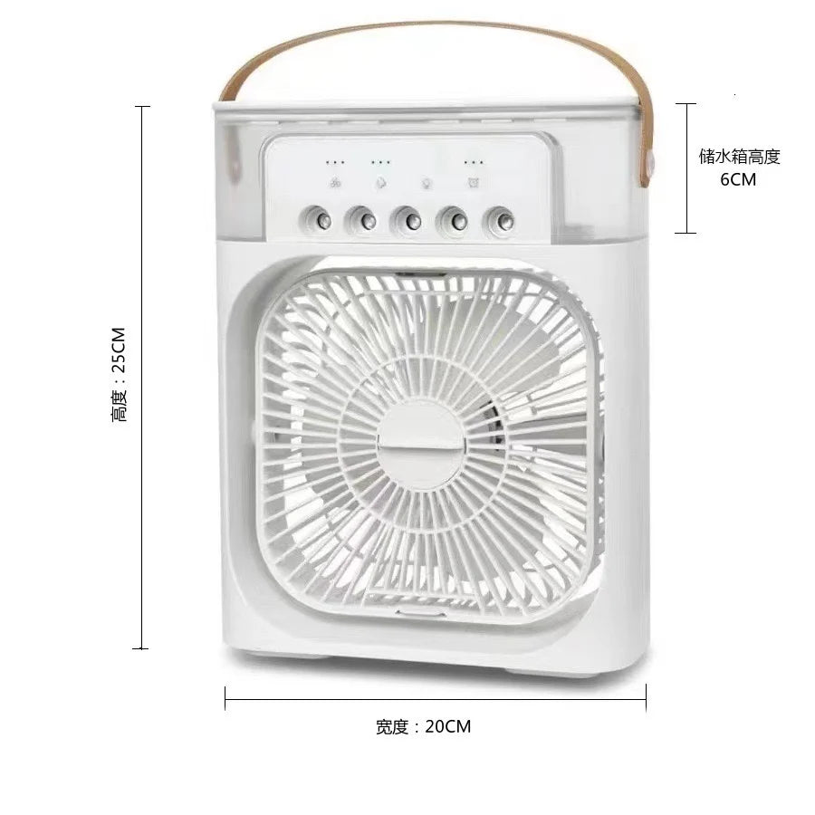 Ventilateur Brumisateur Portable - Fraicheur Instantanee