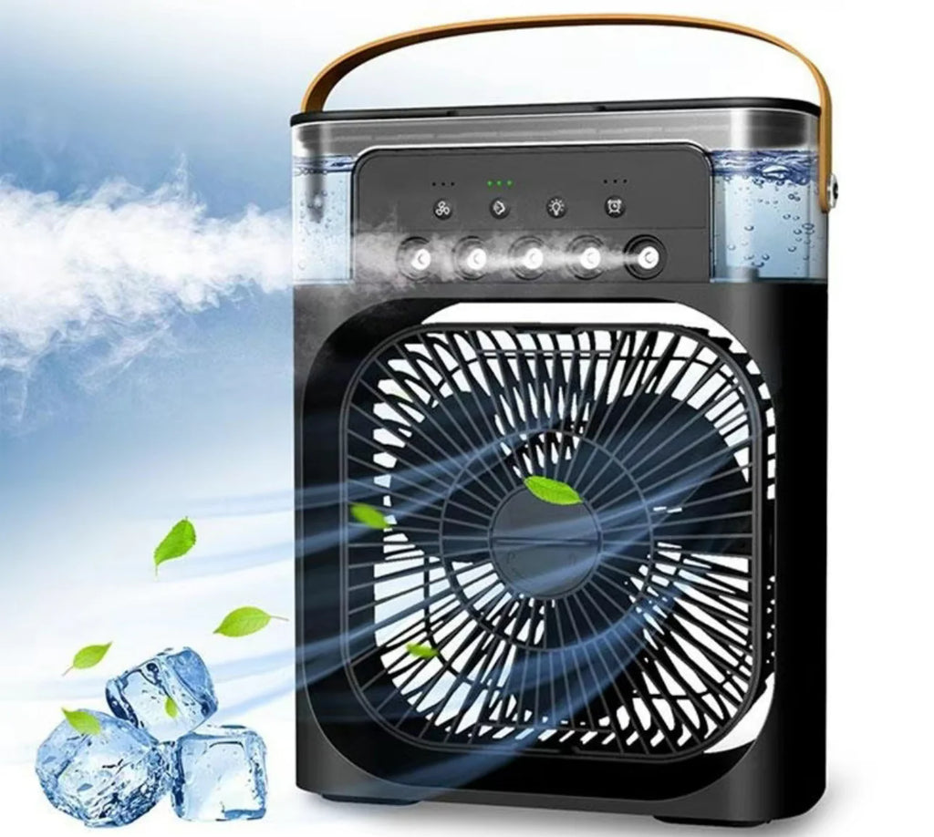 Ventilateur Brumisateur Portable - Fraicheur Instantanee