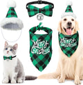 3 Pcs Christmas Dog Costumes for Small Medium Large Dog Cat