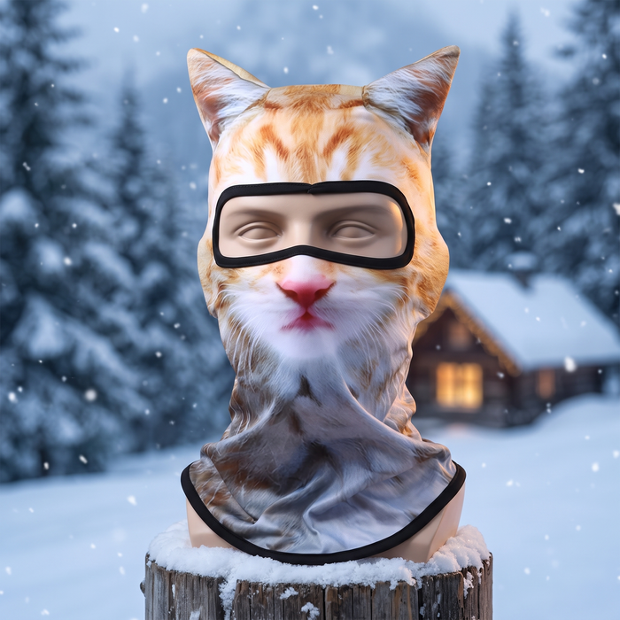 Cat Face Ski Mask (3D Balaclava)